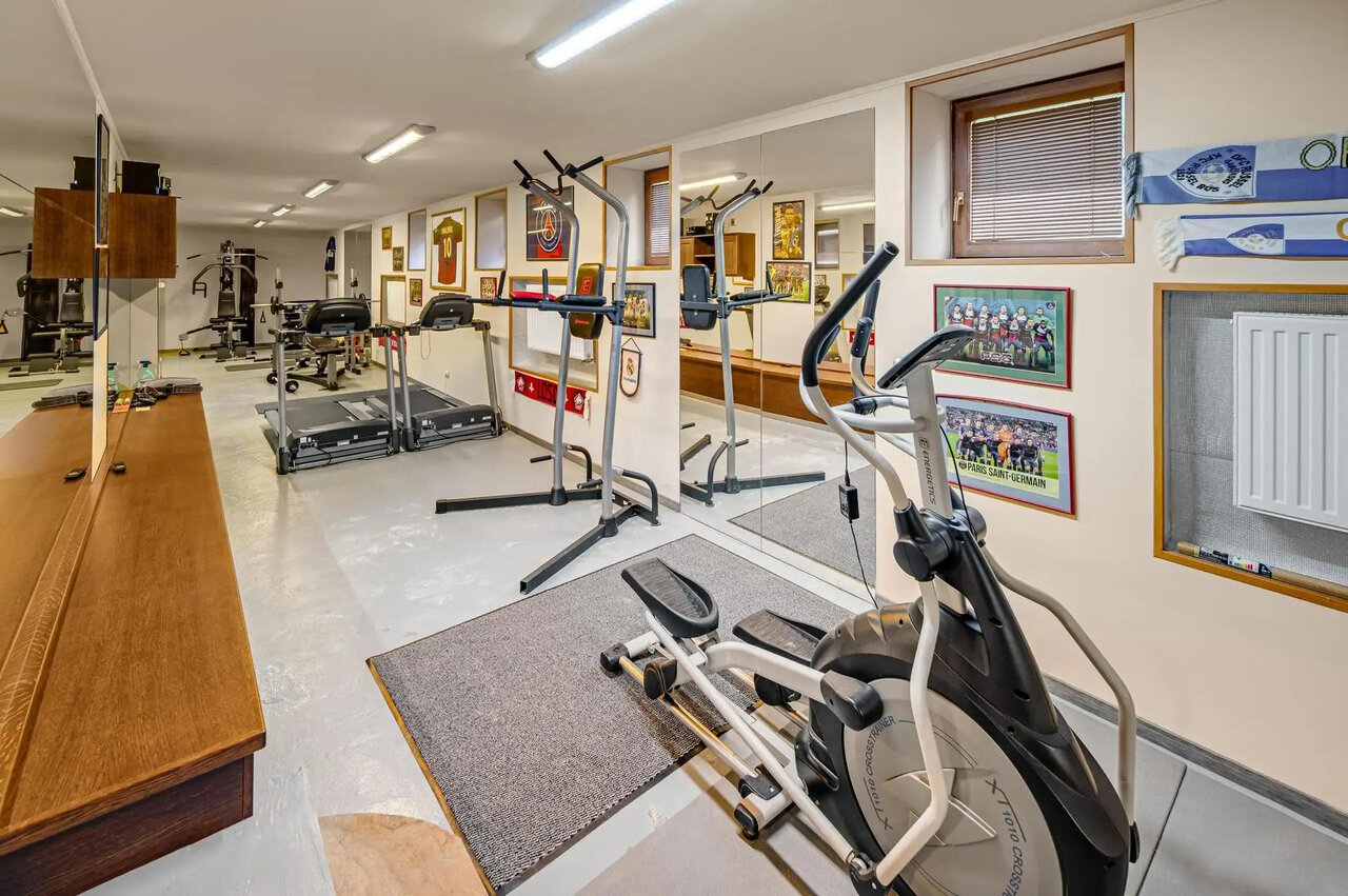Fully equipped home gym